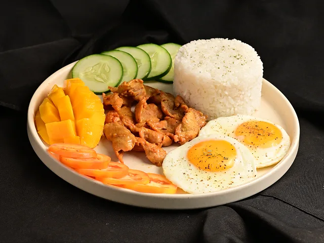 Pork Tocino Rice & Eggs